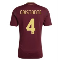 AS Roma Bryan Cristante #4 Hjemmebanetrøje 2024-25 Kortærmet